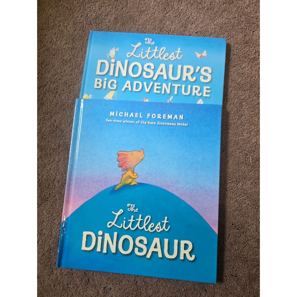 The Littlest Dinosaur & The Littlest Dinosaur's Big Adventure Book Bundle